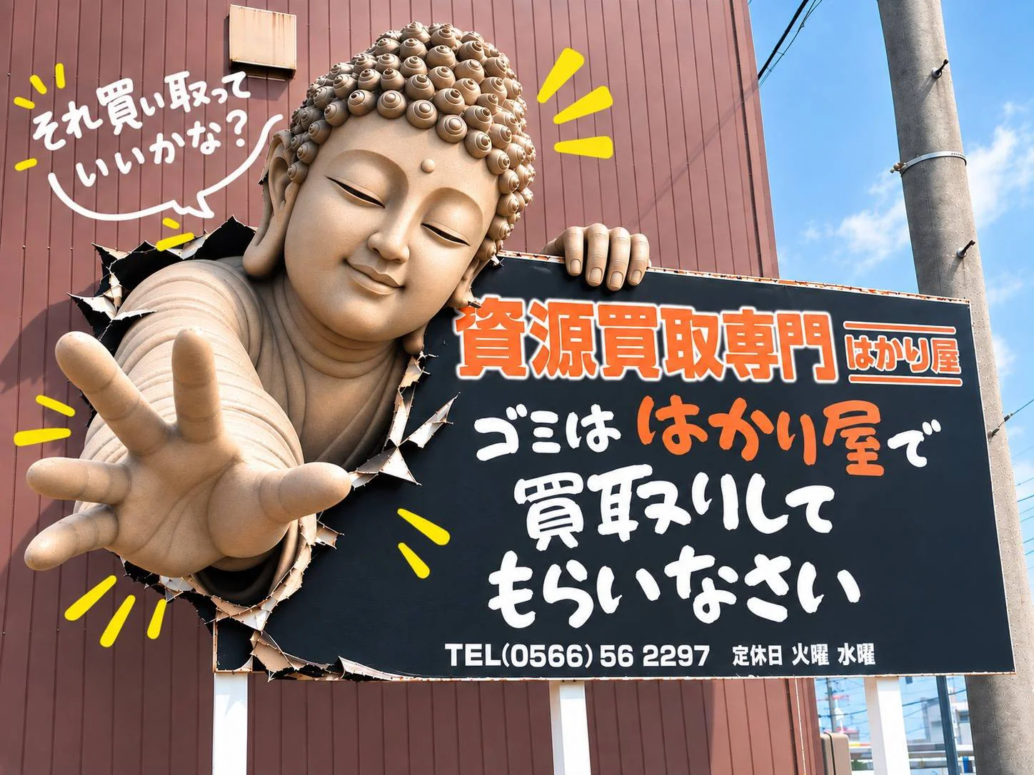 刈谷市の資源買取専門 はかり屋 - ゴミははかり屋で買取してもらいなさい！